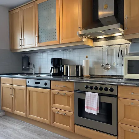 Exklusive Ferienwohnung Am Suedstrand Mit Meerblick & Balkon Wohnung 10 Lejlighed *