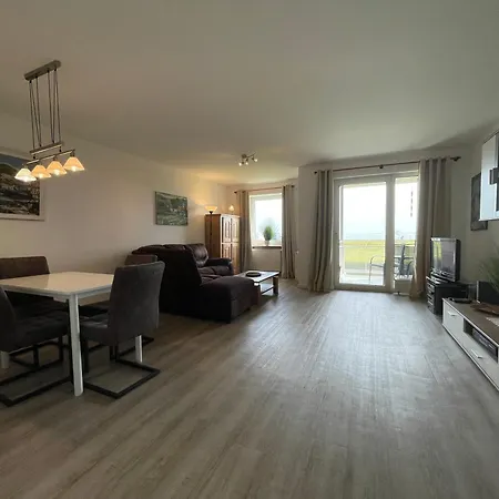 Lejlighed Exklusive Ferienwohnung Am Suedstrand Mit Meerblick & Balkon Wohnung 10 Wilhelmshaven