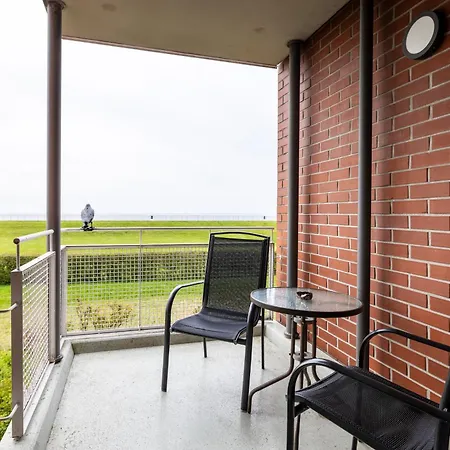 Exklusive Ferienwohnung Am Suedstrand Mit Meerblick & Balkon Wohnung 10 Wilhelmshaven